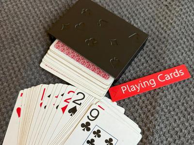 Standard 52 Playing Card Storage Holder
