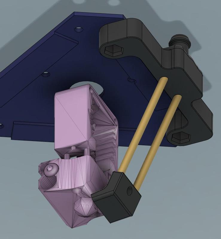 smart effector cooling for mosquito hotend