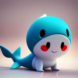 Axolote Shark Costume