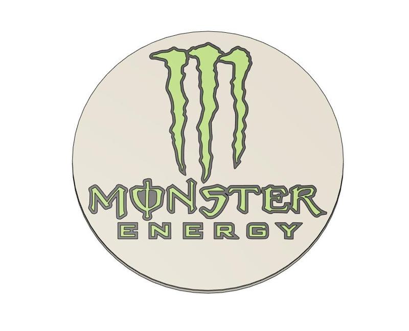 Monster energy coaster