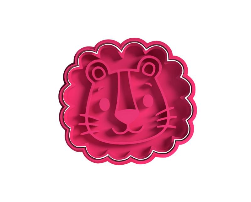 Cookie cutter cute animals lion
