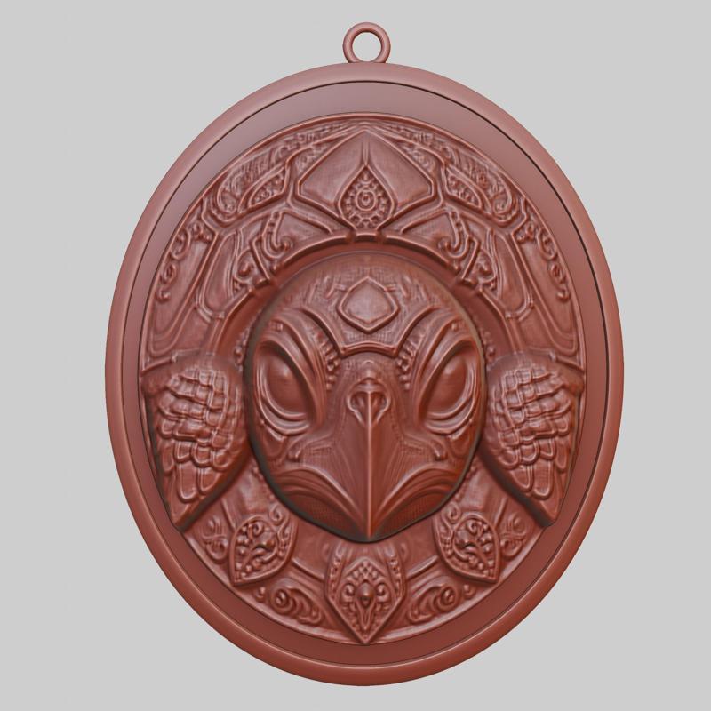 Turtle Animal Pendant Turtle Animal Necklace for CNC Router Laser & 3D Printer