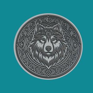 Wolf Medallion