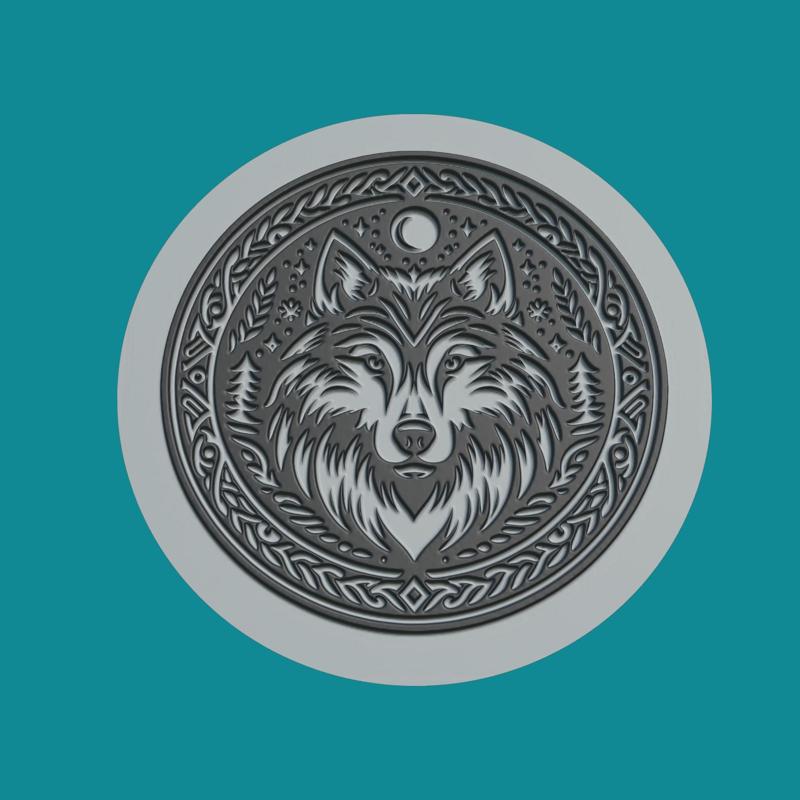 Wolf Print Model