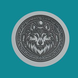 Wolf Print Model