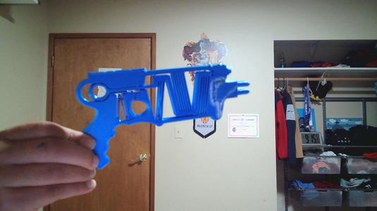 Ammo holder for Mark Robers compliance mechanisim gun