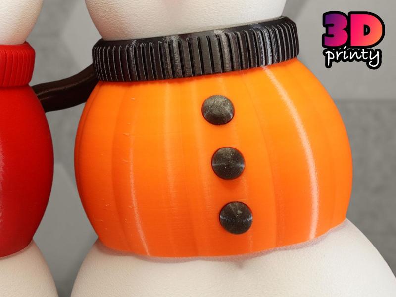 Giant Snowman - Pumpkin Vest