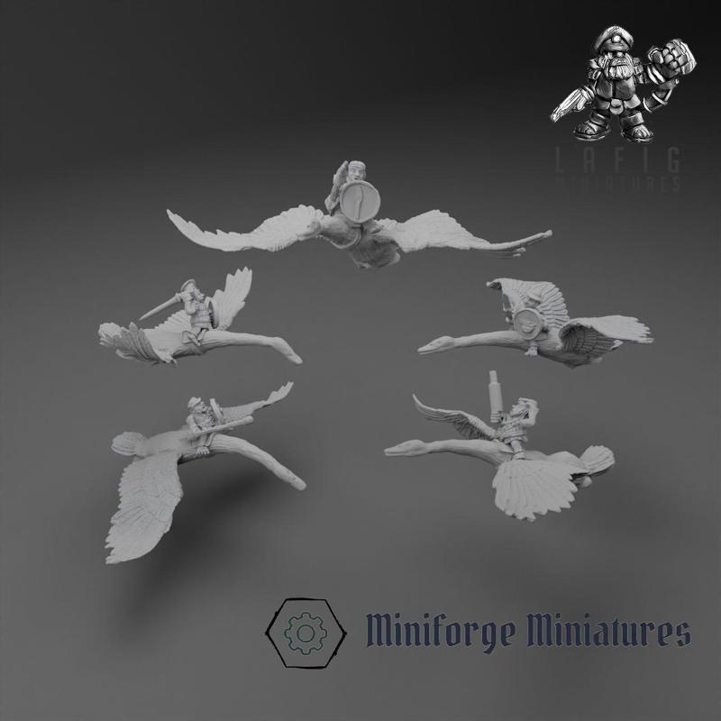 Halflings Swan Cavalry