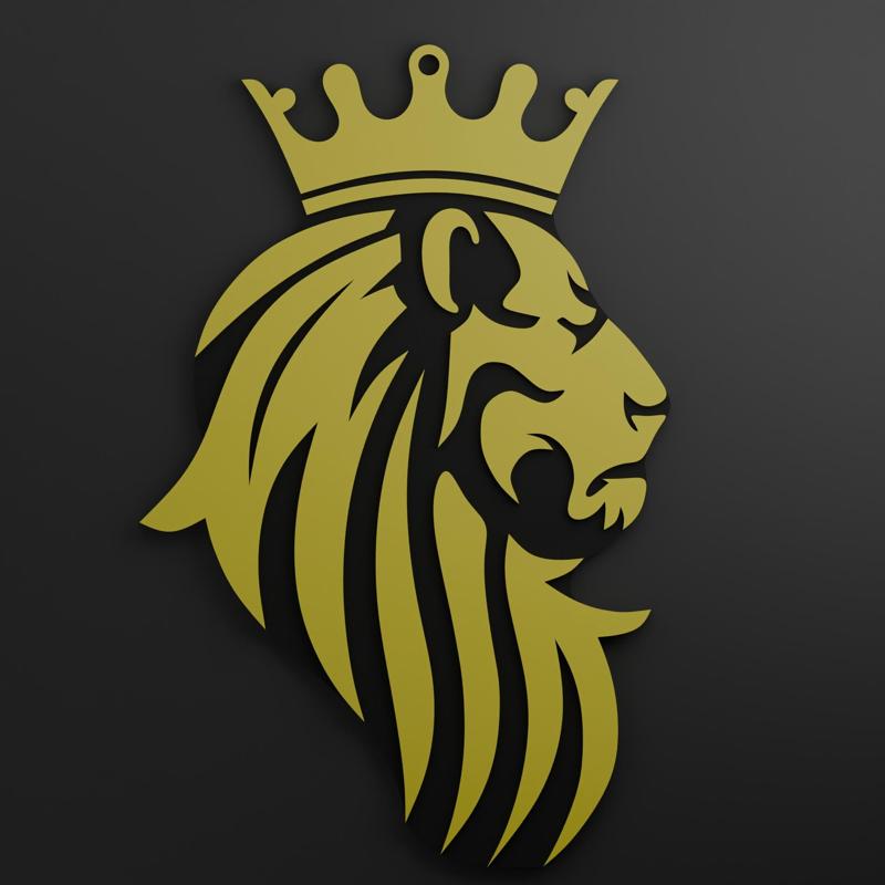 lion keychain