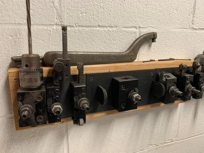 Lathe Tool Wall Rack (Accusize 250 Holders)