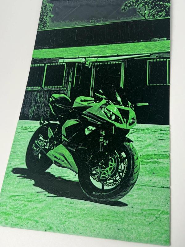 Kawasaki ZX6R Hue Forge Model