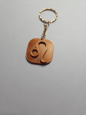 Lion key ring