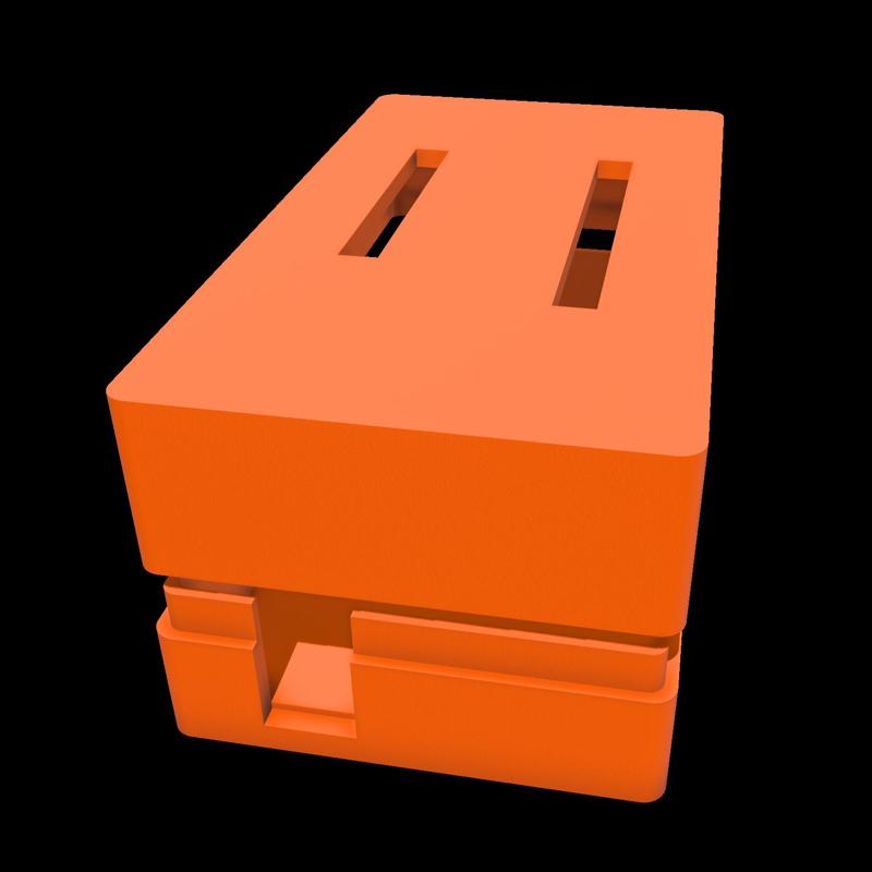 Case for Arduino Mega and 433 MHz transmitter and receiver