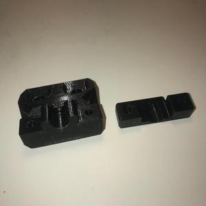Prusa Bear Y-Rod Holder no zipties (only screws)