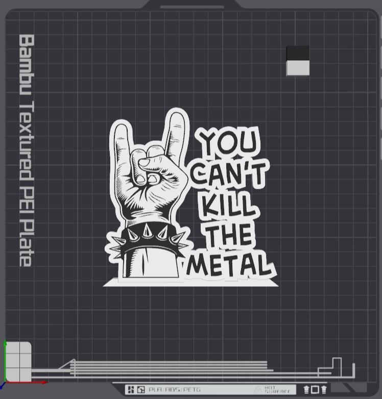 Can´t Kill The Metal Table Stand