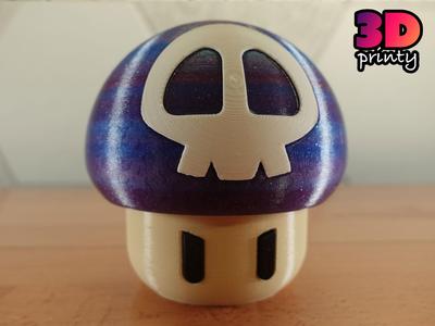 Simple Twist Open Poison Mushroom