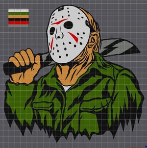 Jason Voorhees Wall plaque