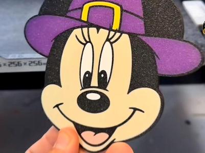 Halloween Minnie Magnet