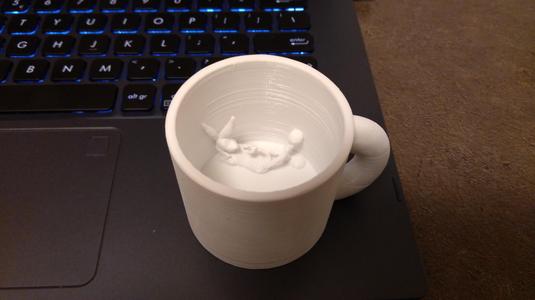 Bunny in a cup