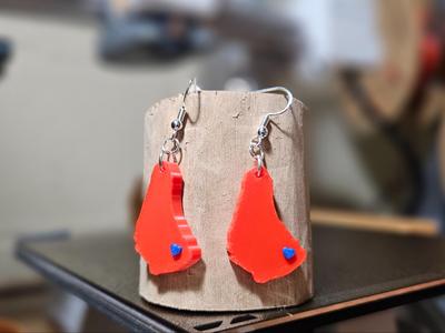 Heart of Barbados Earrings