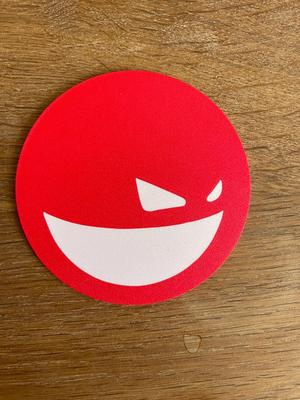 Voltorb Coaster / Pokemon / Drink Holder / Coffee