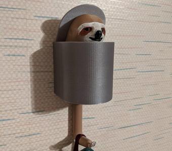 Ease-up sloth hook