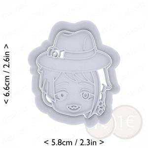 Floyd Leech Cookie Cutter / Twisted-Wonderland