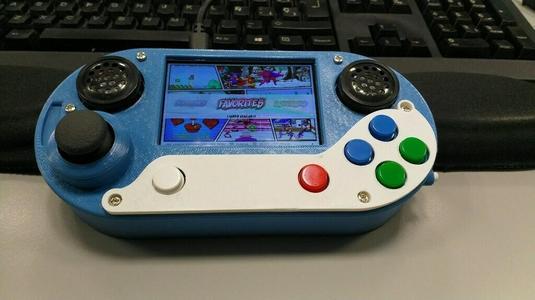Waveshare Game HAT Case Remix with lockable lid