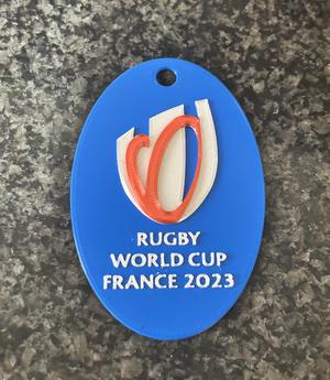 Rugby World Cup 2023 Bag Tag or Keychain