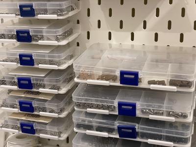 IKEA SKADIS trays for sorter boxes