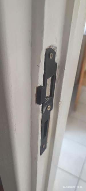 locker strike plate