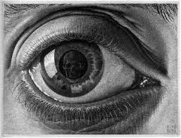 The Eye by MC Escher - Hueforge