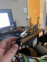 psONE AV cable replacement cover