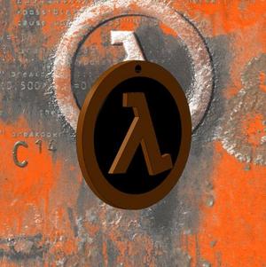 Half Life keychain