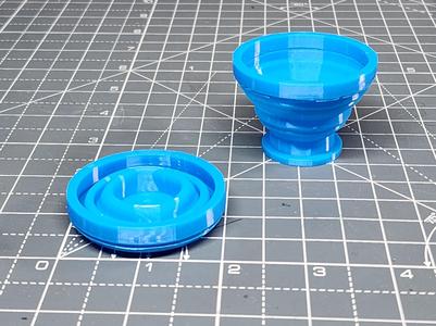 TPU Small Collapsible Rinse Cup