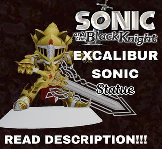 Free Excalibur Sonic Statue READ DESCRIPTION!