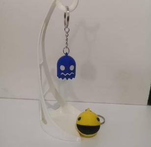 Pac Man keychains