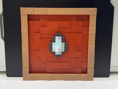 Ghast Tear - Minecraft Item Frame