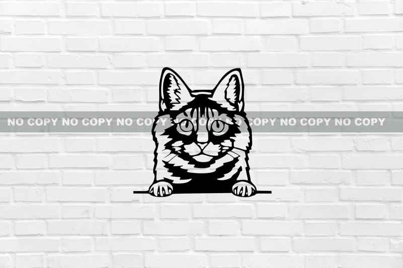 WALL DECORATION Kurilian Bobtail CAT