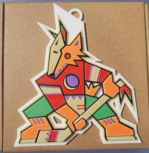 ARIZONA COYOTES 3D Logo 180mm series
