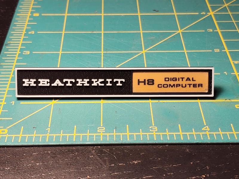 Heathkit Computer Badge Replacement