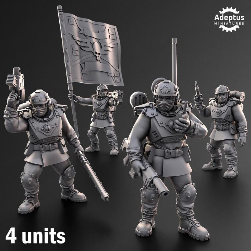 Command Squad. Dysorius Troops. Imperial Guard
