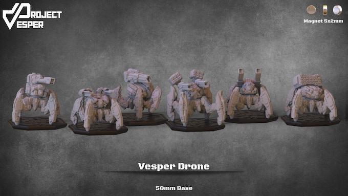 Drones "01, 02, 03, 04, 05" (Magnetize)