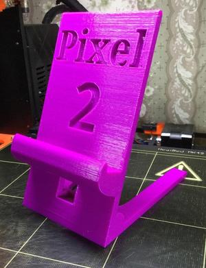 Google Pixel 2 Phone Stand (with charging cable cut out)