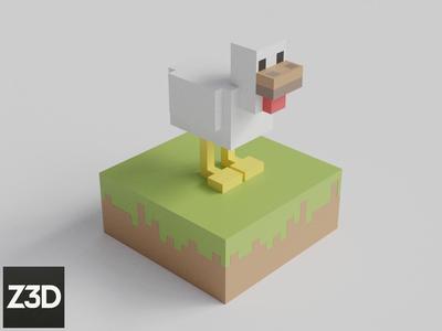 Minecraft Chicken (AMS Optional)