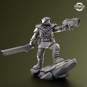 Commander. Grimstone Legion. Imperial Guard