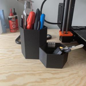 Hexagon Tool Caddy (Prusa-Inspired)