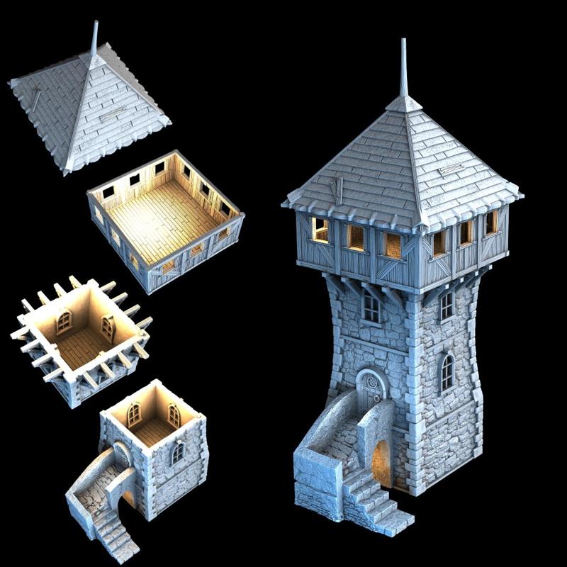 Defense Tower - Medieval Town