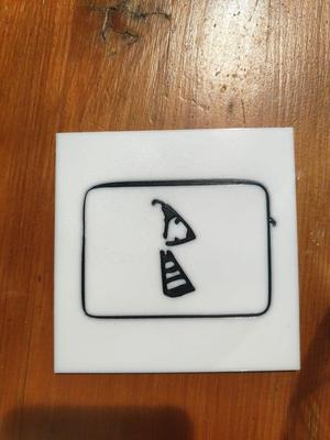 Pete Doherty BabyShambles French Dog beermat from Down In Albion