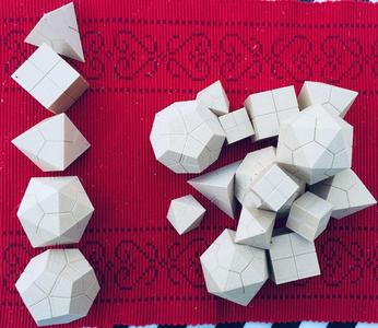 Platonic solids (Christmas Edition)